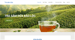 Desktop Screenshot of baoloctea.com